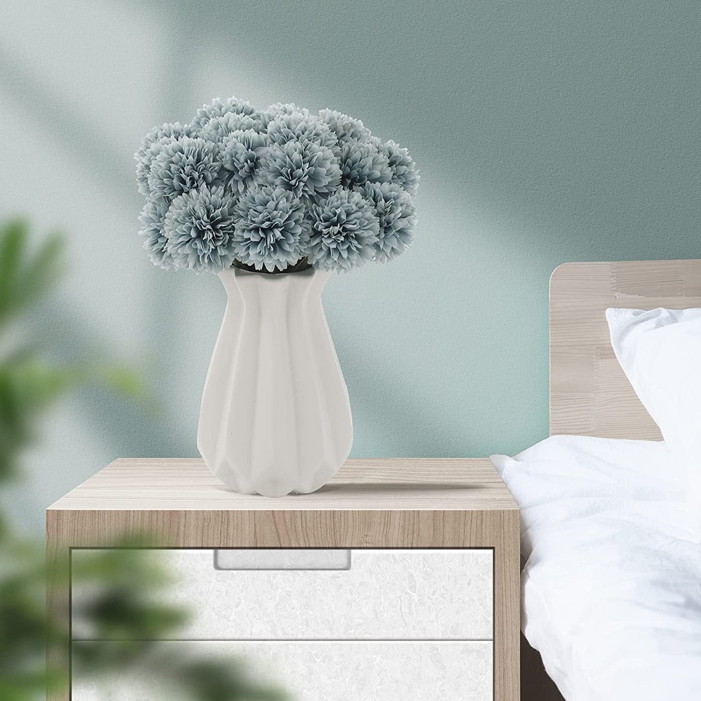 Mums - Silk Chrysanthemum Flowers - Chrysanthemums - Artificial Flowers - Spring Floral Stems - Great for Mother's Day!