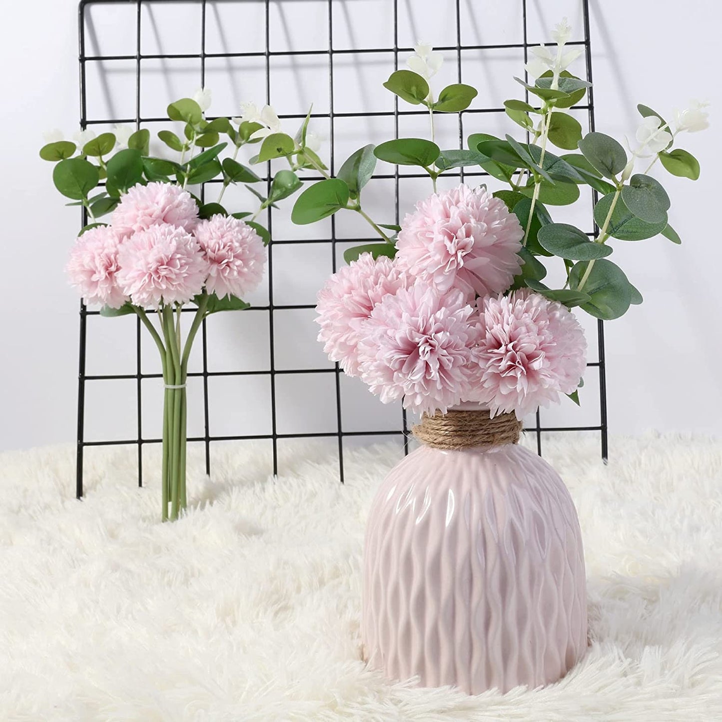 Mums - Silk Chrysanthemum Flowers - Chrysanthemums - Artificial Flowers - Spring Floral Stems - Great for Mother's Day!