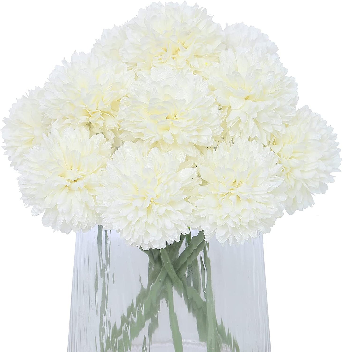 Mums - Silk Chrysanthemum Flowers - Chrysanthemums - Artificial Flowers - Spring Floral Stems - Great for Mother's Day!