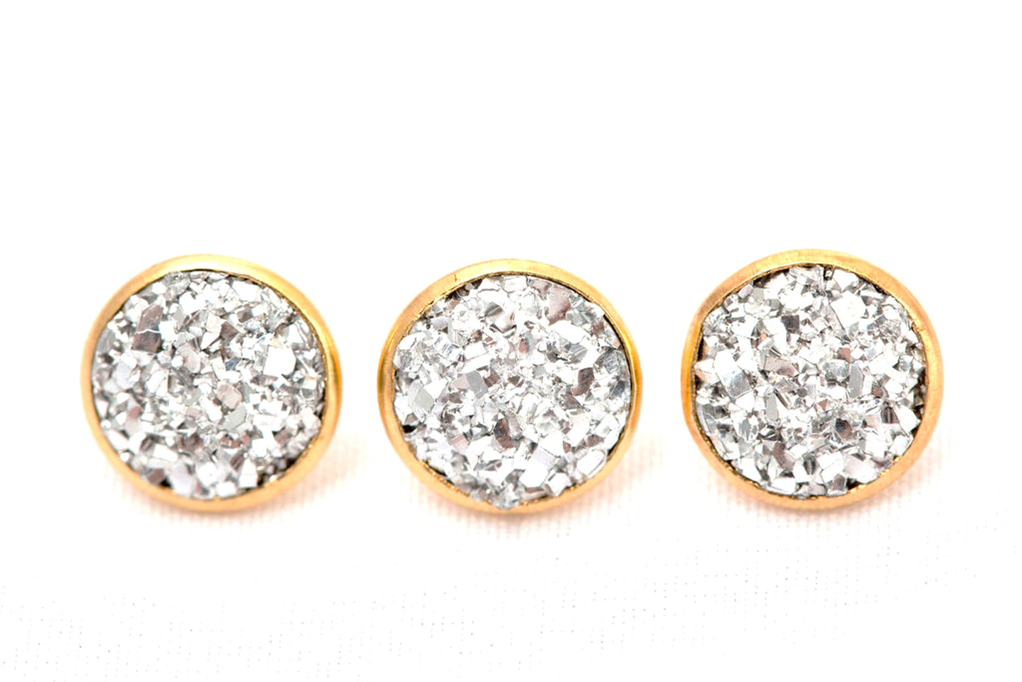 Drusy Crystal Rivets - 9mm Crystal Rivets - NEW COLORS - Only found here!